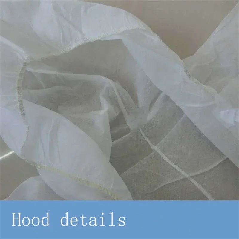 Dustproof Coverall Sanitary Isolation Protection Jump Suit Work Safety Clothes Breathable Sparying Paint Labour Overall