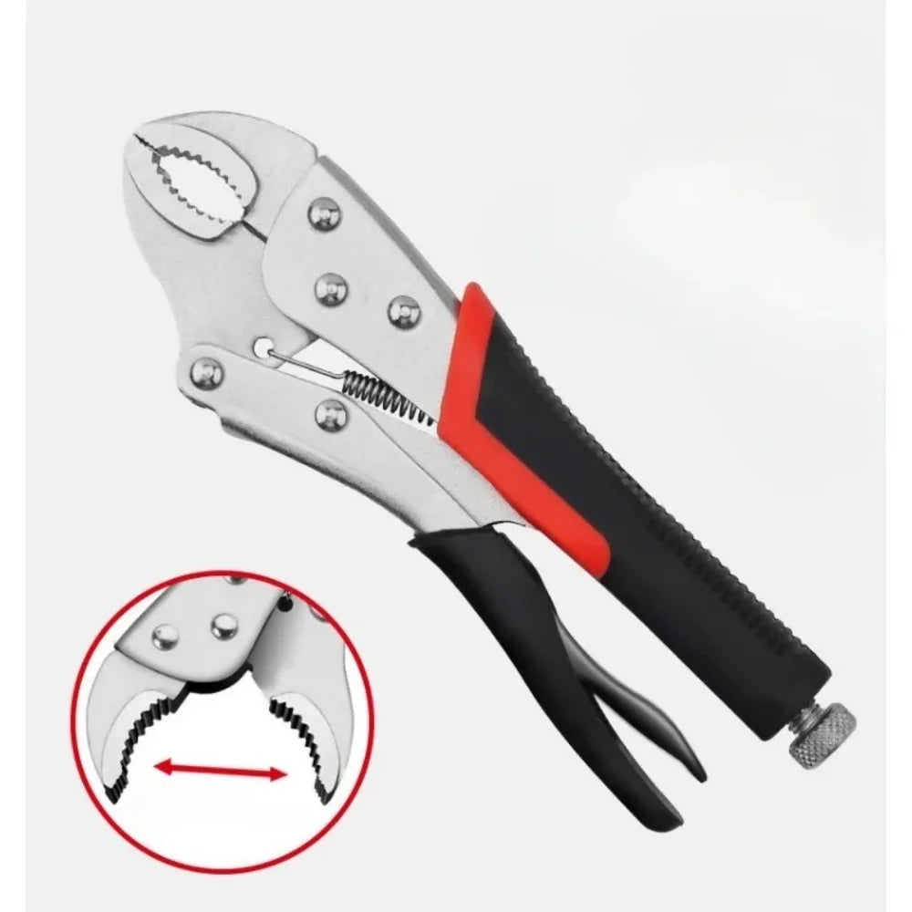5inch Locking Pliers Universal Pliers Multi-function Manual Fixed Jaw Clamp Tool Woodworking Durable Locking Pliers Welding Tool