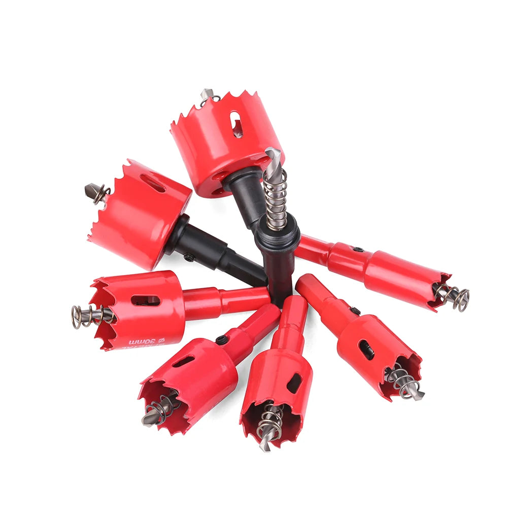M42 Bi-Metal Hole Saw Set 15-200mm - Wood, Metal, Pipe Cutter - image 10