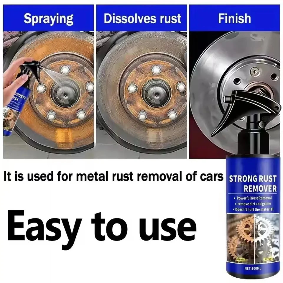 Automotive Rust Remover Spray - Fast-Acting 100ml - image 5