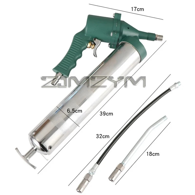 Pneumatic Grease Gun Portable Pneumatic Compressor Pump Grease Gun for Lubricating Various Car Excavators