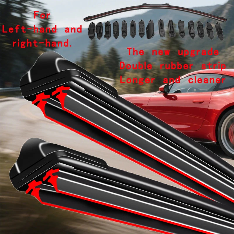 Wiper Blades Windscreen Brushes Compatible with Volkswagen Touareg CR 2019-2022