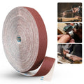 1inch Emery Cloth Rolls, Continuous Sandpaper (2m / 5m) Suitable for Wood Sanding, Metal Polishing, Car Detailing