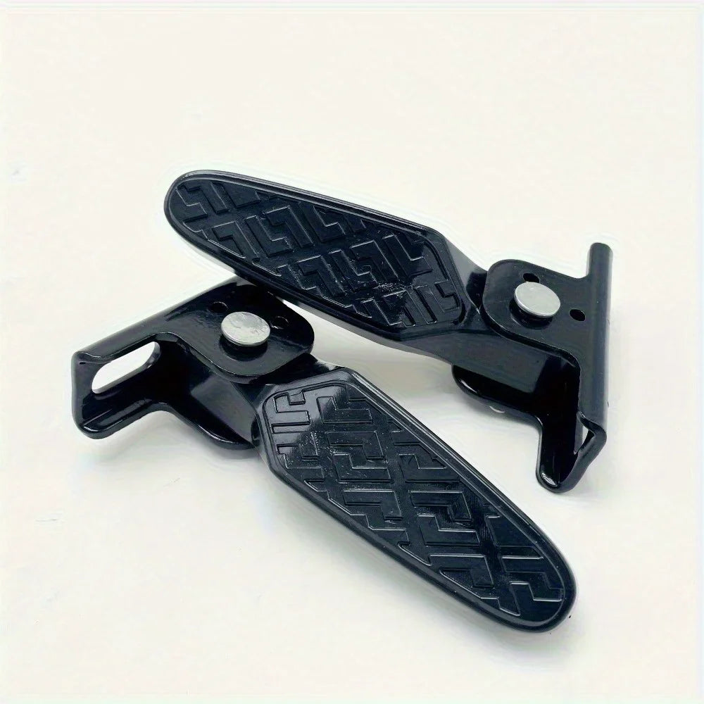 Electric Bicycle Cycling Accessories Set Rear Seat Pedals Foot Mat Supports for Comfortable Riding Experience