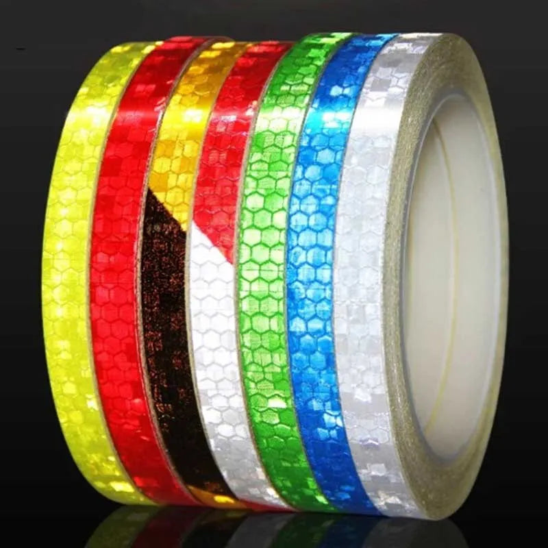 Reflective Warning Tape 8m Roll, 9 Colors - image 8