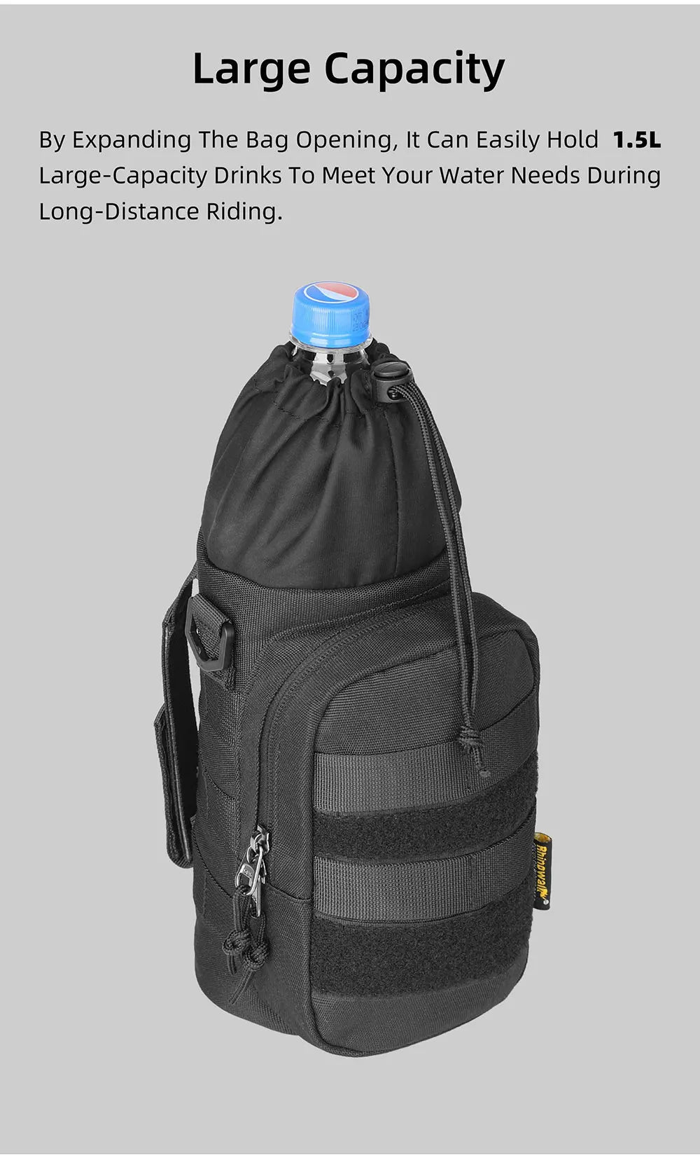 Rhinowalk Insulated Water Bottle Pouch with MOLLE System - image 14