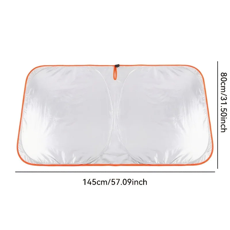 Foldable Front Windshield Sun Shade
