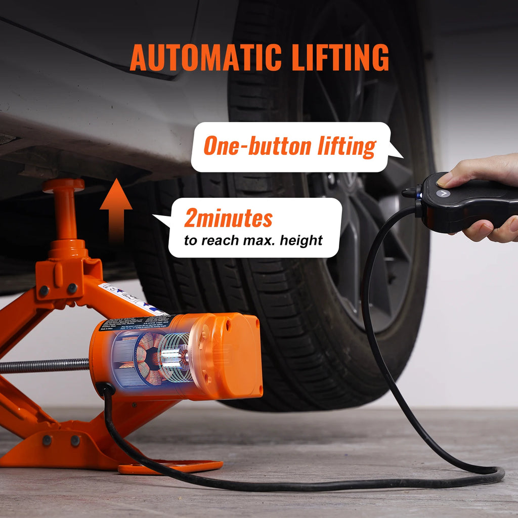 Electric Car Jack 3 Ton with Impact Wrench for SUV, Truck - image 4