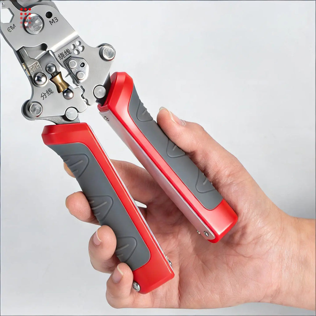 Foldable Wire Stripping & Crimping Pliers - Electrician Tool - image 12