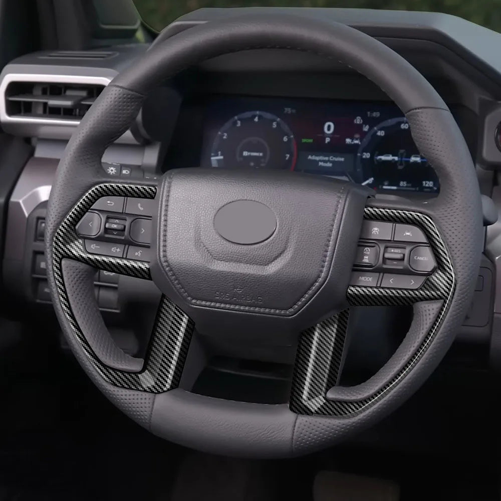 Carbon Fiber Interior Trim Stickers for 2024-2025 Toyota Tacoma - image 5