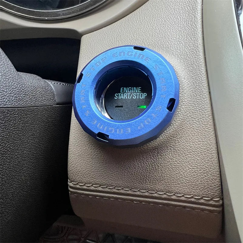 Decorative Push Start Button Cover, 9 Colors