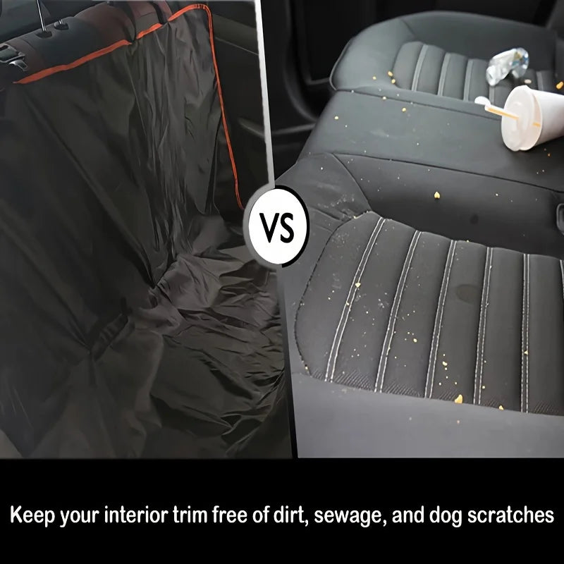 Car Seat Cover, Upgrade Your Car Seat with This Waterproof and Scratch Resistant Dog Hammock Cover!