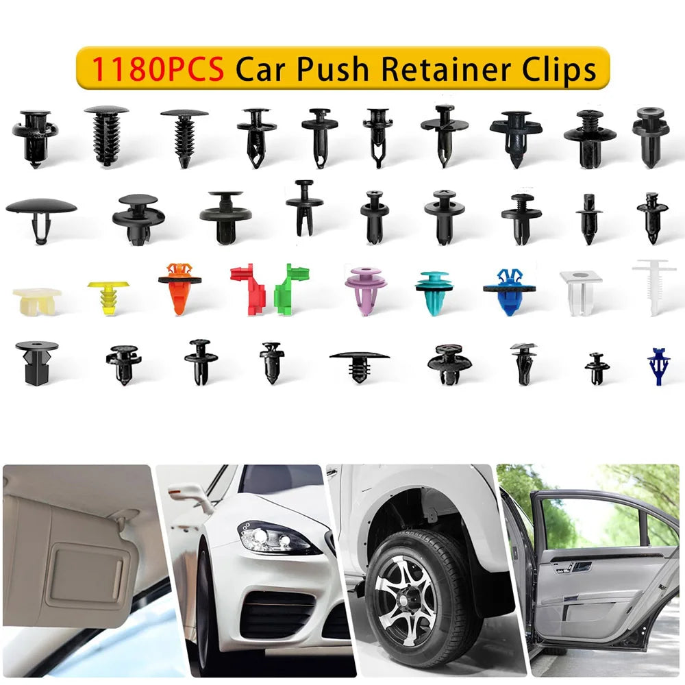 Automotive Fastener Clips & Bumper Rivets – Auto Trim Repair Kit - image 2