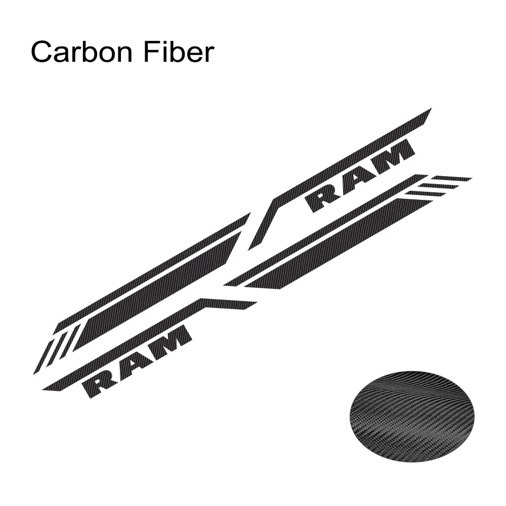Custom Vinyl Bed Side Stripe Decals for Dodge RAM Trucks - image 22