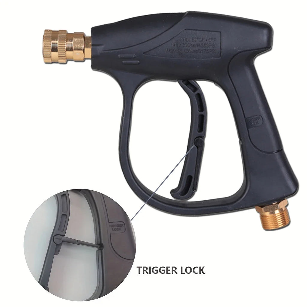 2175PSI High Pressure Washer Gun with M22-14 1/4-Inch Quick Connect and 5 Color Nozzles