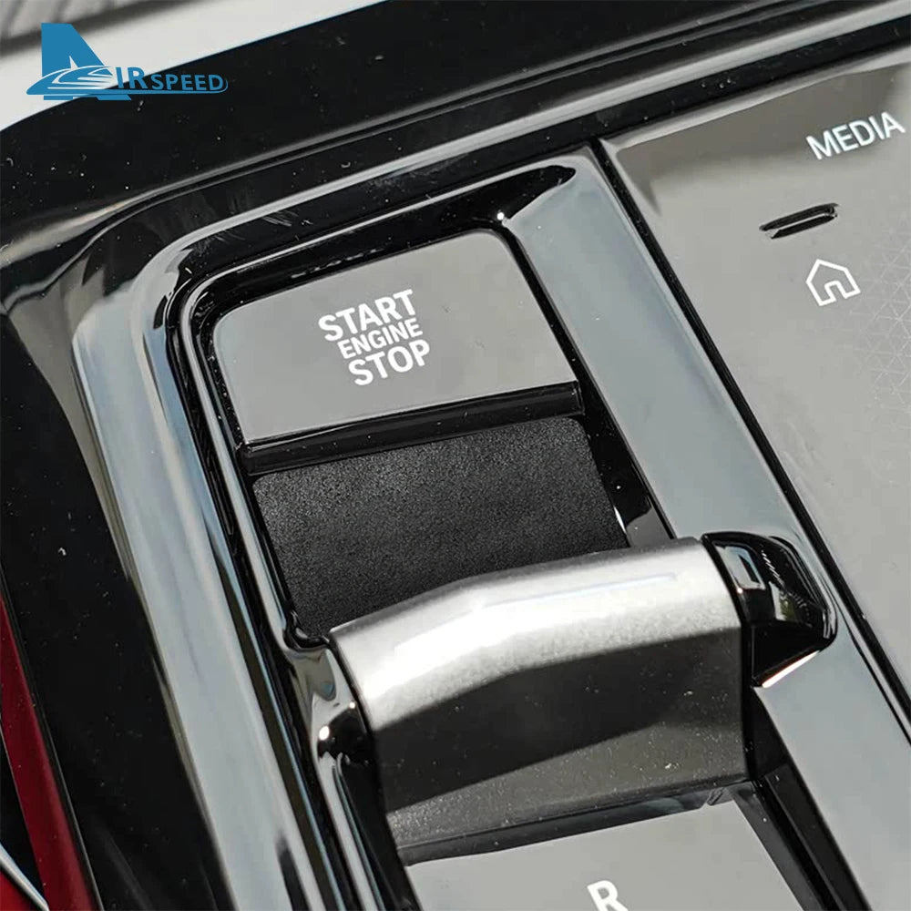 Suede Gear Shift Panel Sticker for BMW X3 G45, 5 Series G60, 7 Series G70