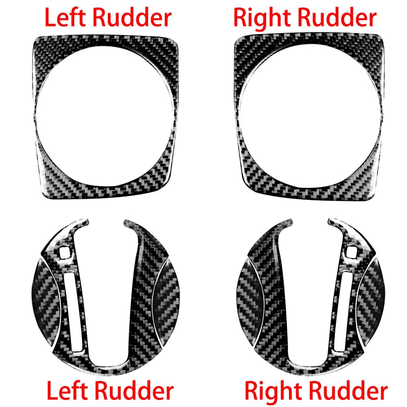 Carbon Fibre Gear Shift Panel Trim for Honda Civic 2006-2011 - view 5