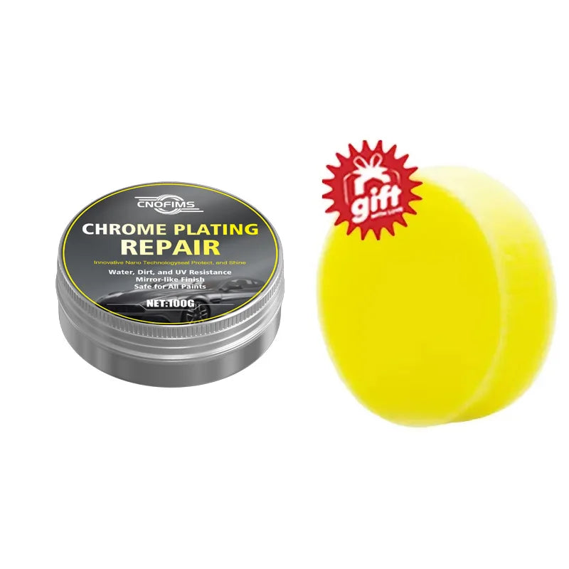 All-Vehicle Chrome Oxidation Remover with Sponge
