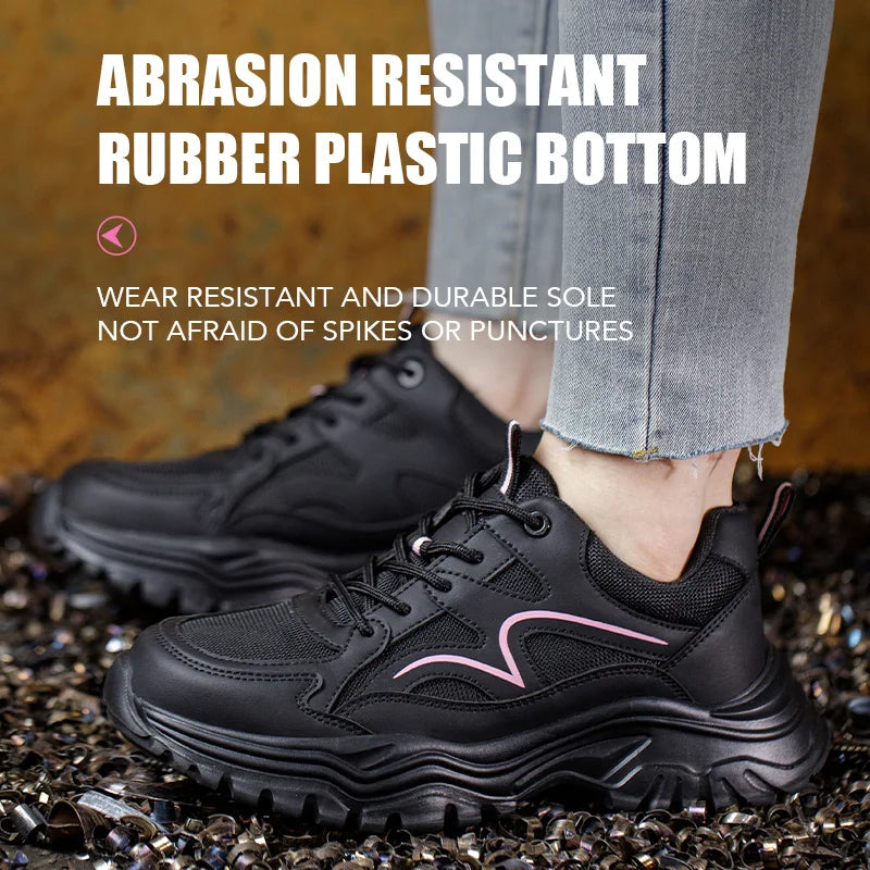 Women's Steel Toe Safety Sneakers, Puncture-Resistant - image 3