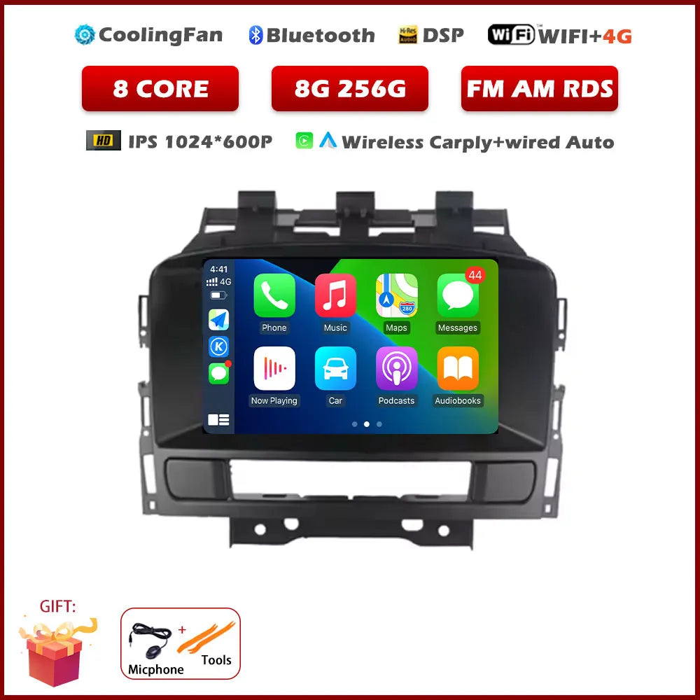 Opel Astra J 2011-2014 Carplay Android Auto GPS Multimedia Player - image 8