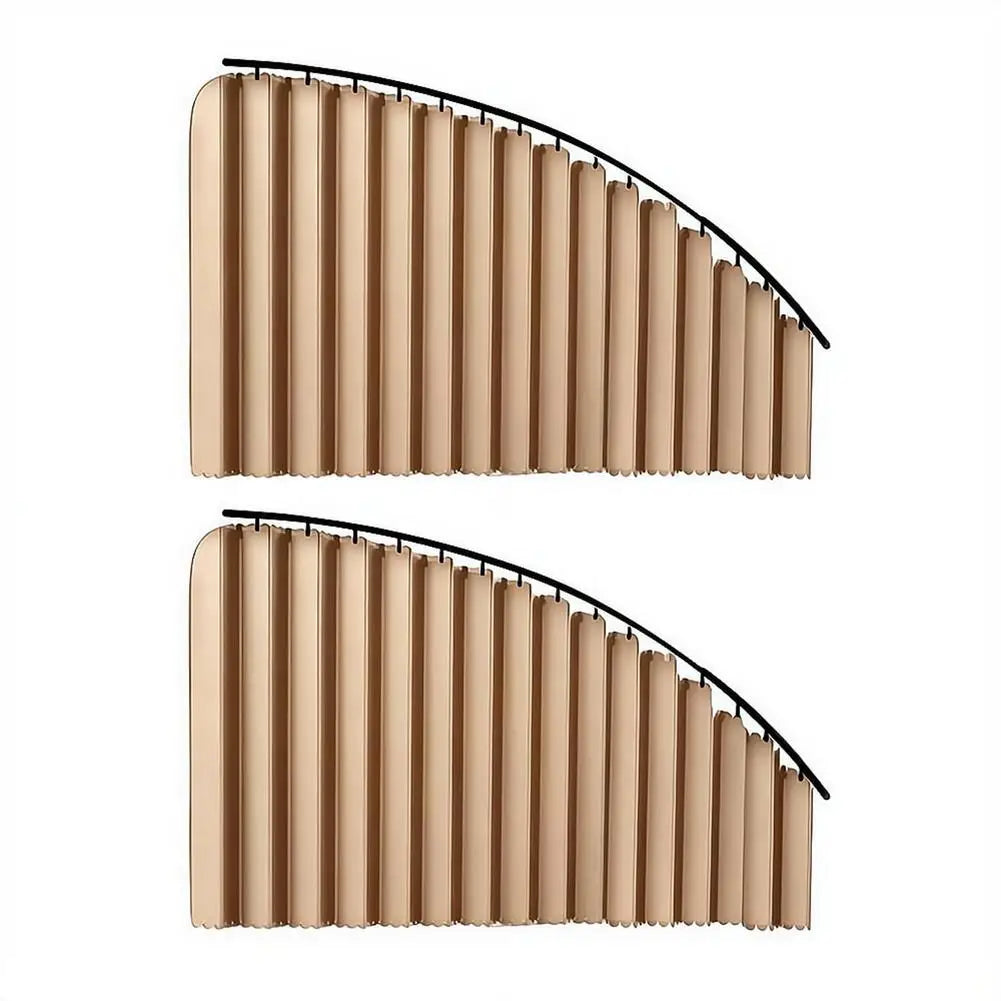 Car Side Window Pleated Sun Shades with Slide Track