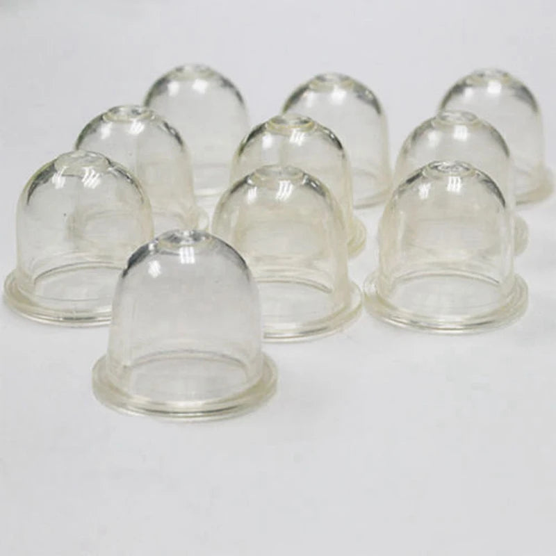 10-Pack Carburetor Primer Bulbs for Chainsaw, Trimmer & Brushcutter