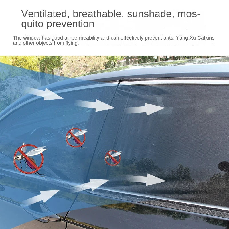 Foldable Mesh Side Window Sun Shades