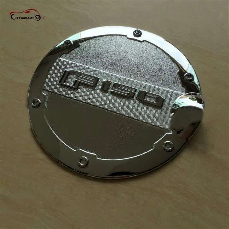 3D Chrome Fuel Tank Cap Cover for Ford F-150 (2015-2020) - image 6