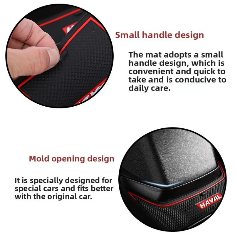 Center Console Armrest Hidden Storage Box for Haval H6 3rd Gen (2021-2025)