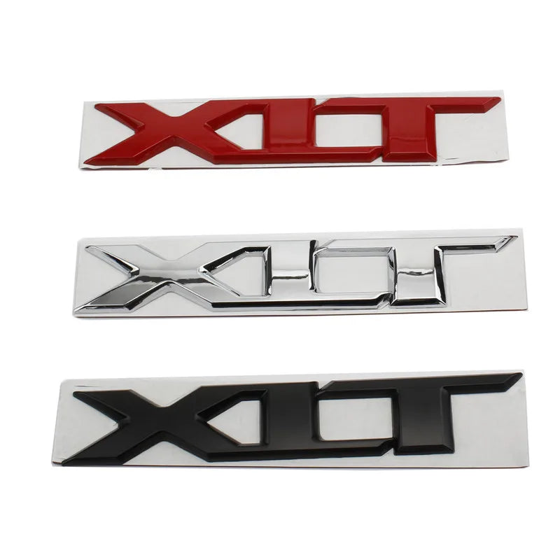 3D Metal XLT Emblem Badge for Ford F-150 Ranger T6