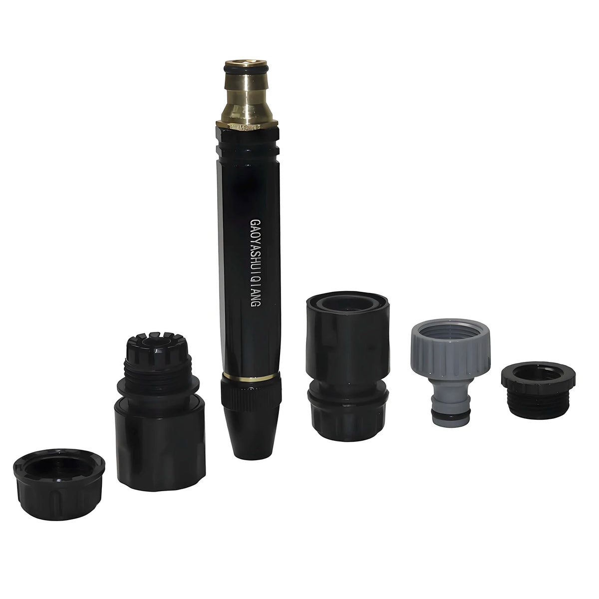 4-Piece Adjustable Car Wash Water Gun - High Pressure Alloy Nozzle - image 4