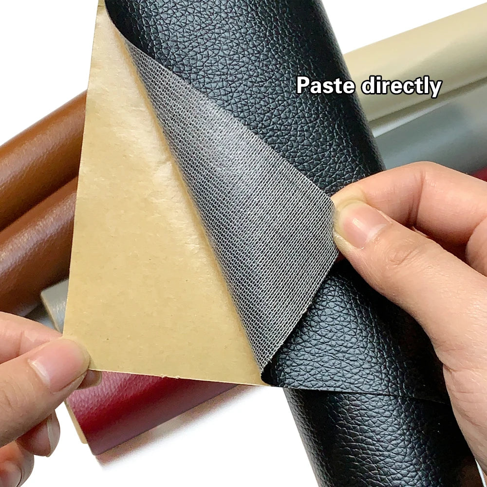 Self-Adhesive PU Leather Repair Sheet for Car Seats and Sofas