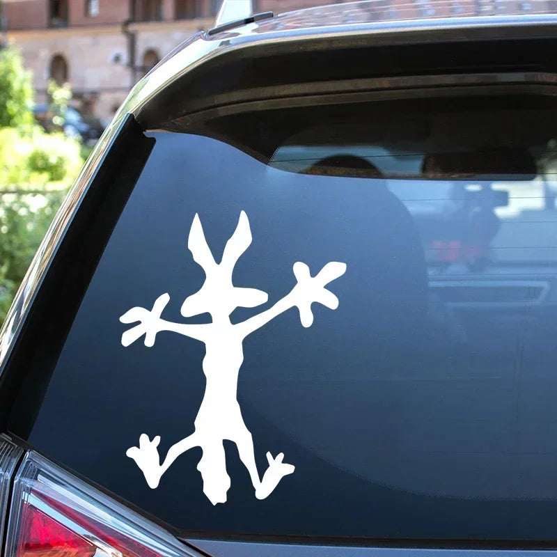 Sly Coyote Waterproof Car Decal - Durable Vinyl Auto Sticker - image 2