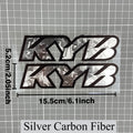 Motorcycle Front Fork Shock Absorber Sticker Pair, 6.1 x 2 in