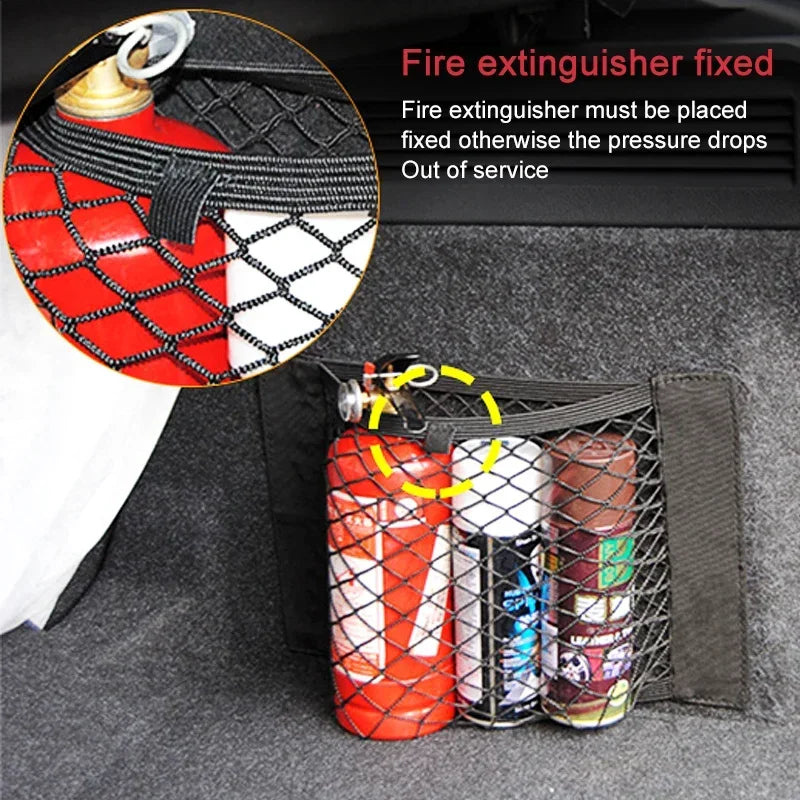 Elastic Mesh Cargo Net Pocket for Car Trunk and Seat Back