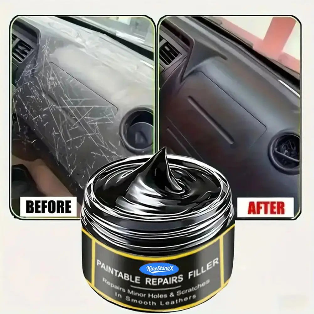 Car Interior Repair Wax - Leather & Plastic Scratch Remover - image 5