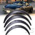 4Pcs 2 Size Universal Flexible Car Mudguards Mud Splash Guards Mud Flaps Fender Flares Extra Wide Body Wheel Arches