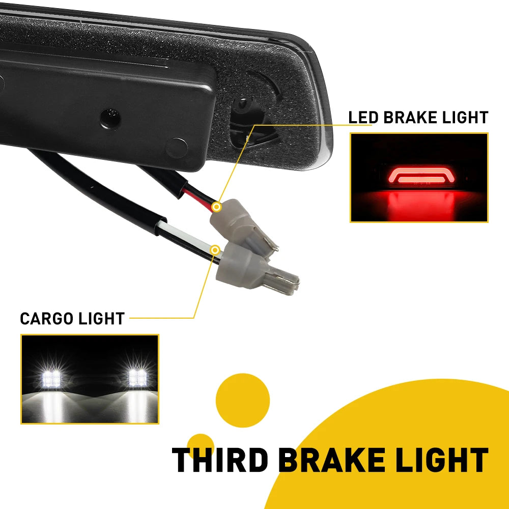Smoke LED Third Brake Light for Ford F-150 2009-2014 - image 3