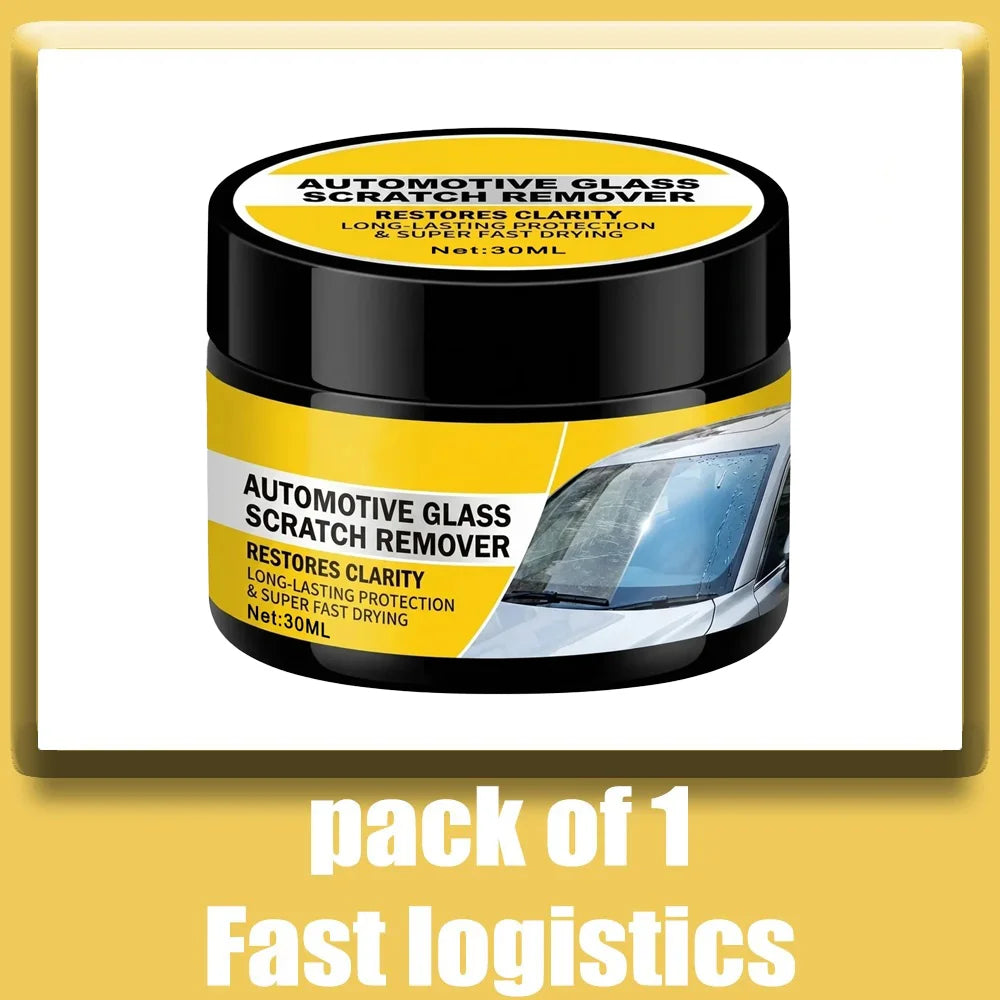 Car Glass Polish & Scratch Remover - Restores Clarity (30g) - image 7