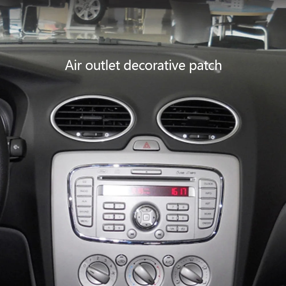 For Ford Focus 2 MK2 2005-2013 AC Vent Trim Ring Interior Styling - image 9