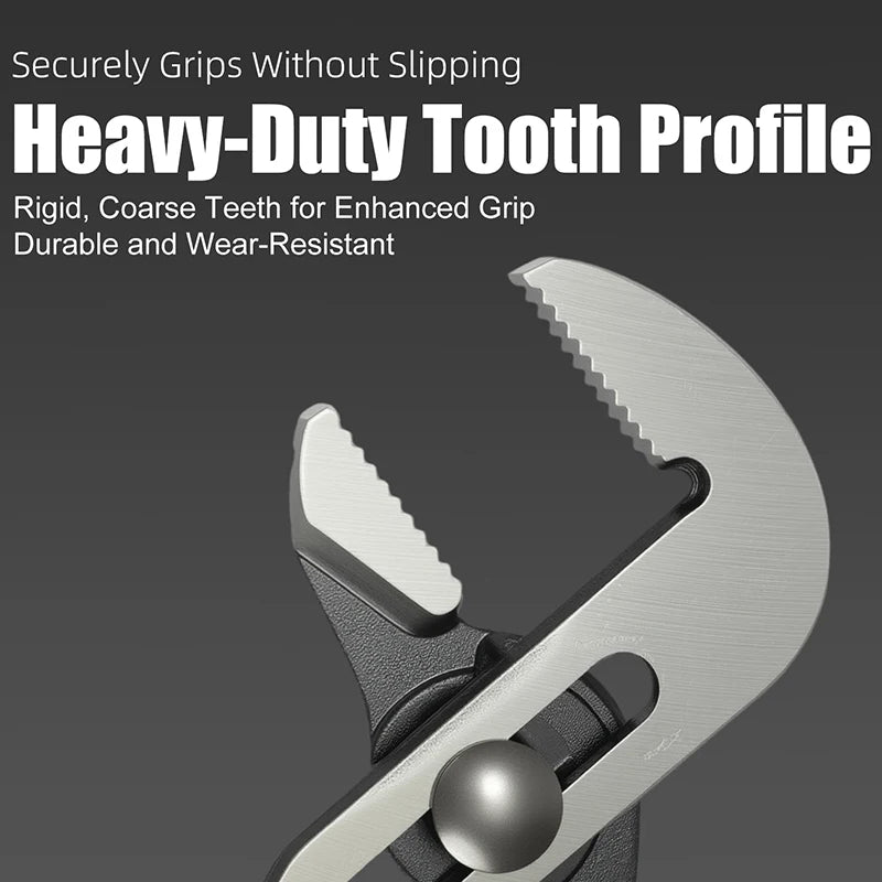 Water Pump Pliers Quick-Release Plumbing Pliers Pipe Wrench Adjustable Water Pipe Clamp Pliers Household Hand Tools Multi-functi