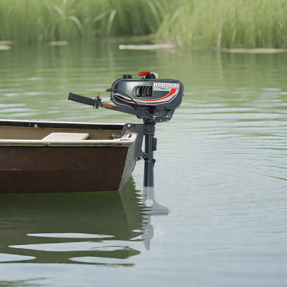 3.5HP 2-Stroke Gasoline Outboard Motor, Short Shaft