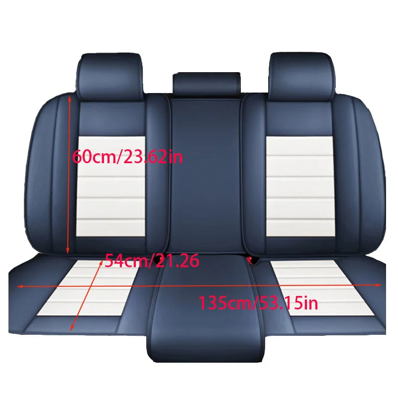 Universal Rear Bench Car Seat Cover for SUVs and Sedans