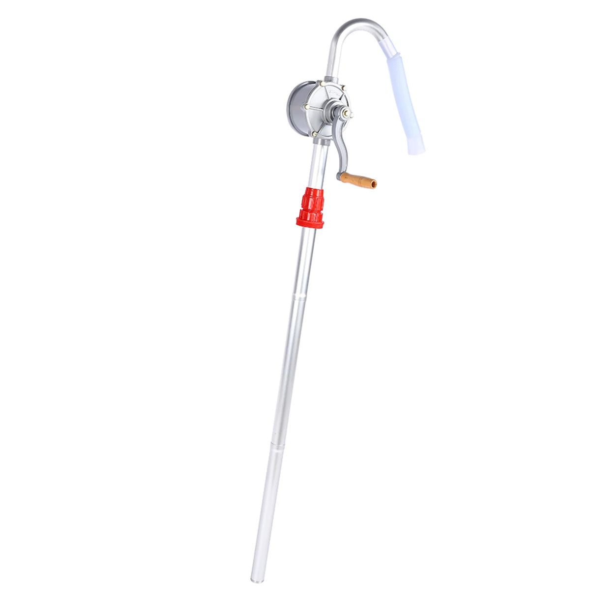 Aluminum Alloy Rotary Hand Crank Oil Barrel Drum Pump for Fuel
