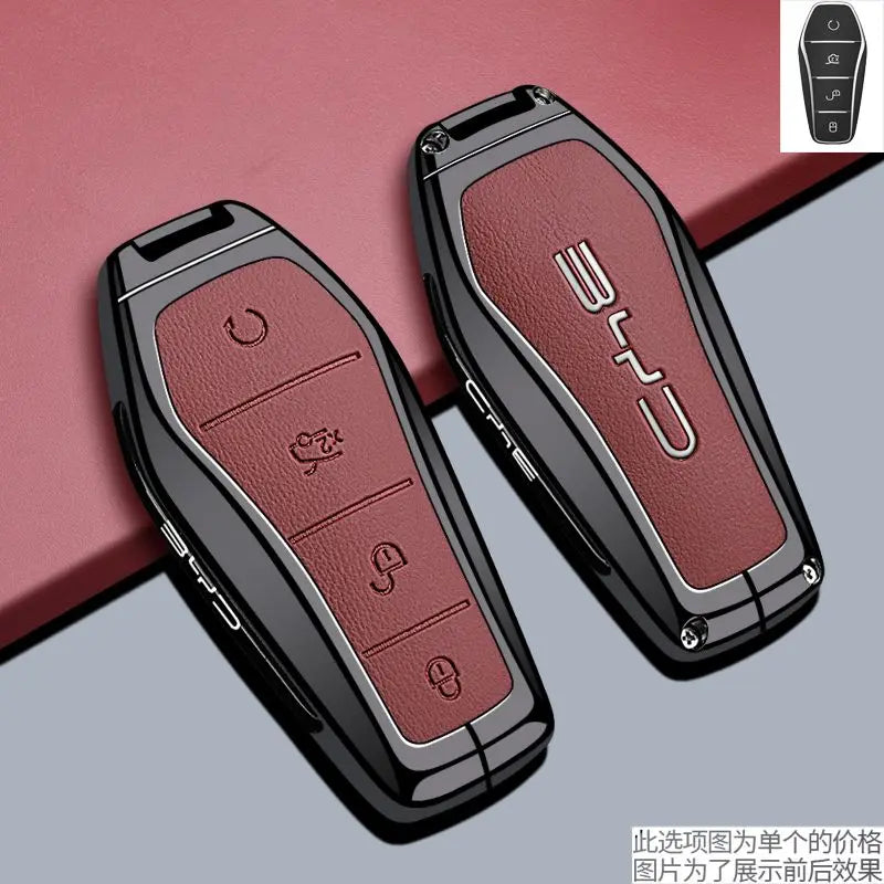 2026 Car Key Fob Cover Protector FOR BYD Seagull, Qin Plus, Song L, Seal 06, Han, Dolphin, Destroyer 05, Yuan, Tang DM‑i