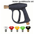 2175PSI High Pressure Washer Gun with M22-14 1/4-Inch Quick Connect and 5 Color Nozzles
