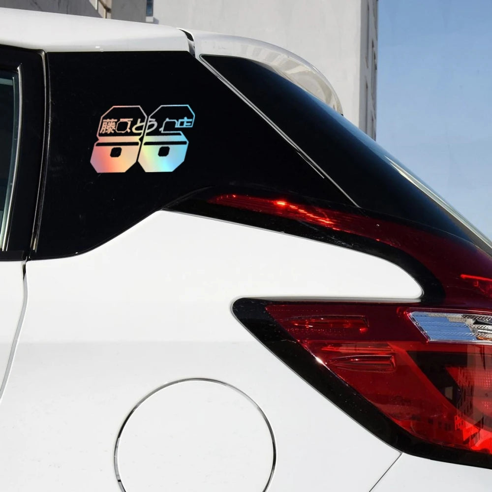AE86 Drift Car Decal Sticker - Reflective PVC, Waterproof, 4 Sizes - image 4
