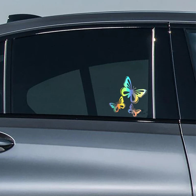 Butterfly Vinyl Car Stickers, Decorative Auto Styling Decals - view 13