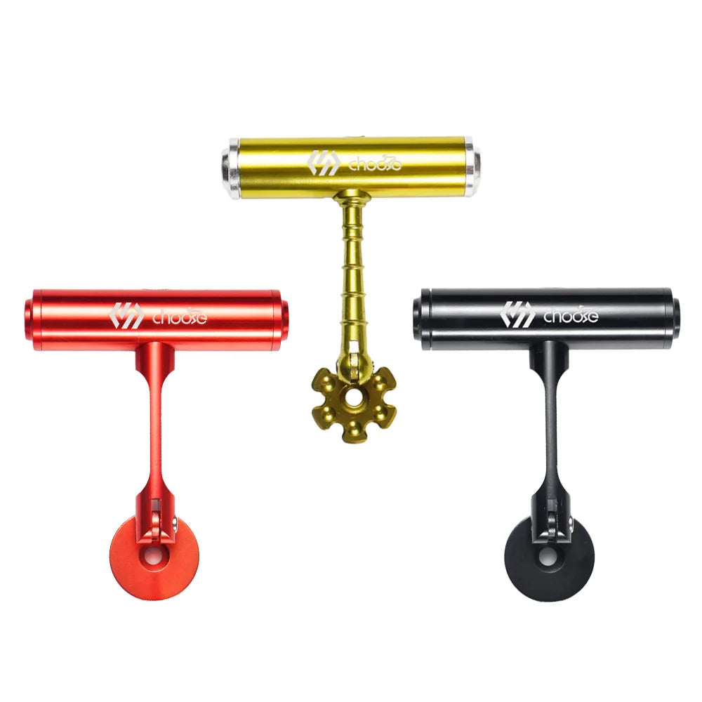 Bicycle Accessories Bike Handlebar Extended Bracket Stem Cap Integrated Cycling Computer Mount Holder Lamp Support Rack Aluminum