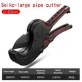 Pipe Cutter 32–75mm – Ratchet Scissors for PVC/PPR Pipes